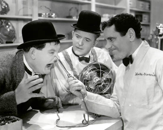 Laurel and Hardy in Tit for Tat