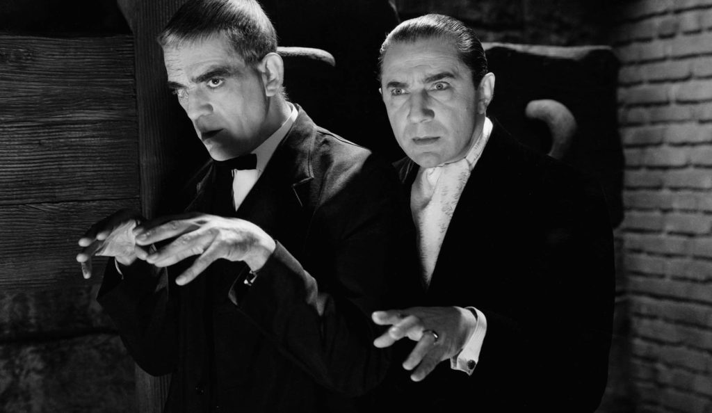 Boris Karloff & Bela Lugosi