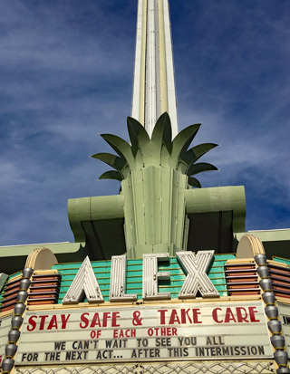 Alex Theatre Marquee