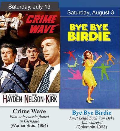 Posters of Crime Wave and Bye, Bye Birdie